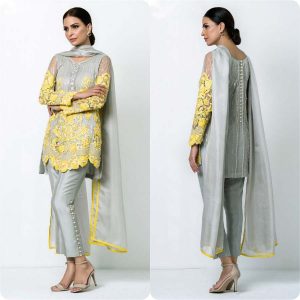 Embroidered Dresses by nomi Ansari