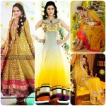 latest bridal mehndi dresses 4 . styloplanet.com