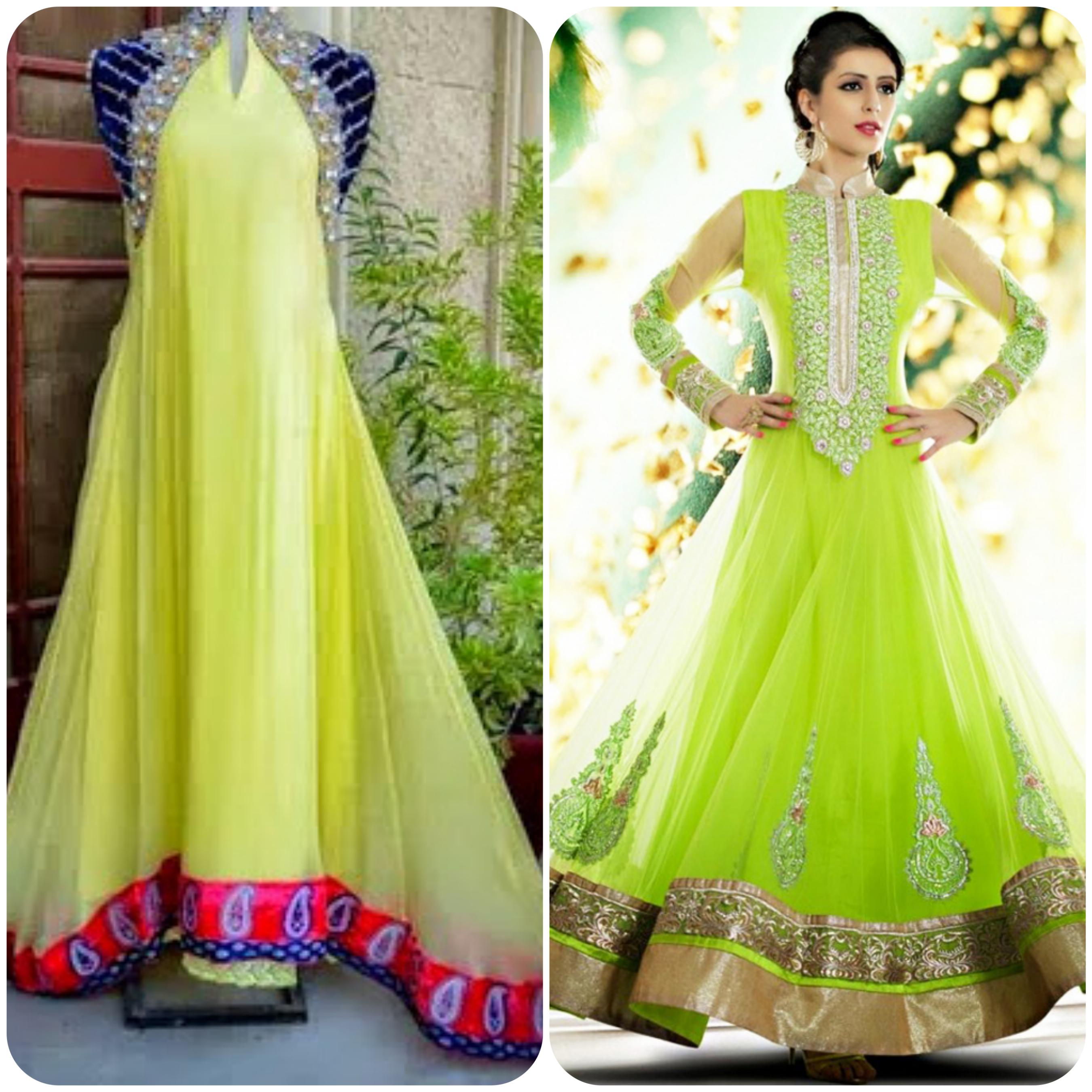 Latest Bridal Mehndi Dresses Designs Collection 2015-2016