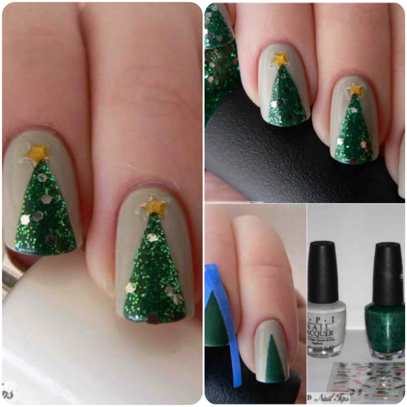 Charistmas Winter Nail art designs (17)_Fotor_Collage