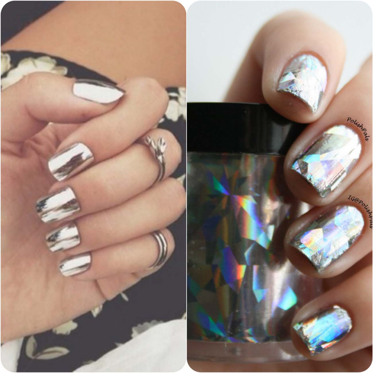 Best Dazzling Reflecting Nail Art Designs For Girls....styloplanet (16)
