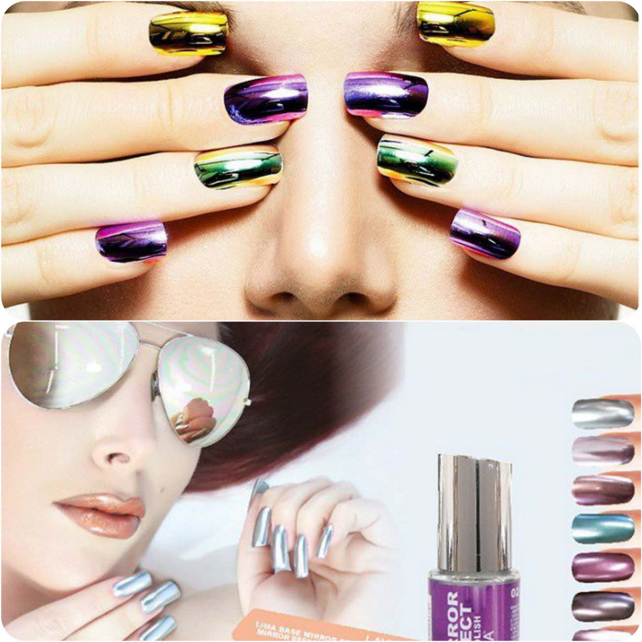 Best Dazzling Reflecting Nail Art Designs For Girls....styloplanet (6)