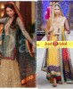 Asian Bridal Mehndi Dresses Designs For Girls 2016-2017…styloplanet (12)