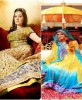 Asian Bridal Mehndi Dresses Designs For Girls 2016-2017…styloplanet (13)