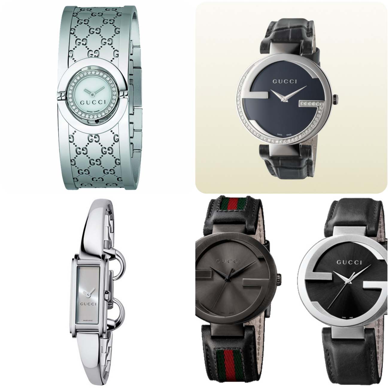 Gucci Interconnecting Watch...styloplanet.com
