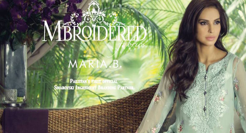 Maria. b Latest Embroidered Luxury Dresses Collection 2016-2017