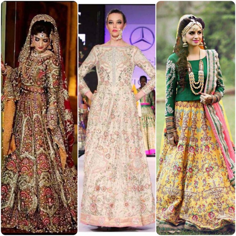 Ali Xeeshan Stylish Bridal Dresses Designs Collection 2016-2017