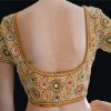 Stone Work Embroidered Blouses…styloplanet (9)