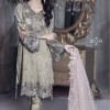 Latest Embroidered Party Wear Shirts With Trousers Designs Collection 2016-2107 (2)
