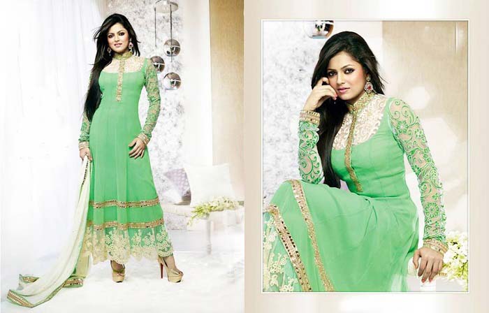 Pakistani & Indian Party Wear Designer Dresses For Women 2016-2017 (10)