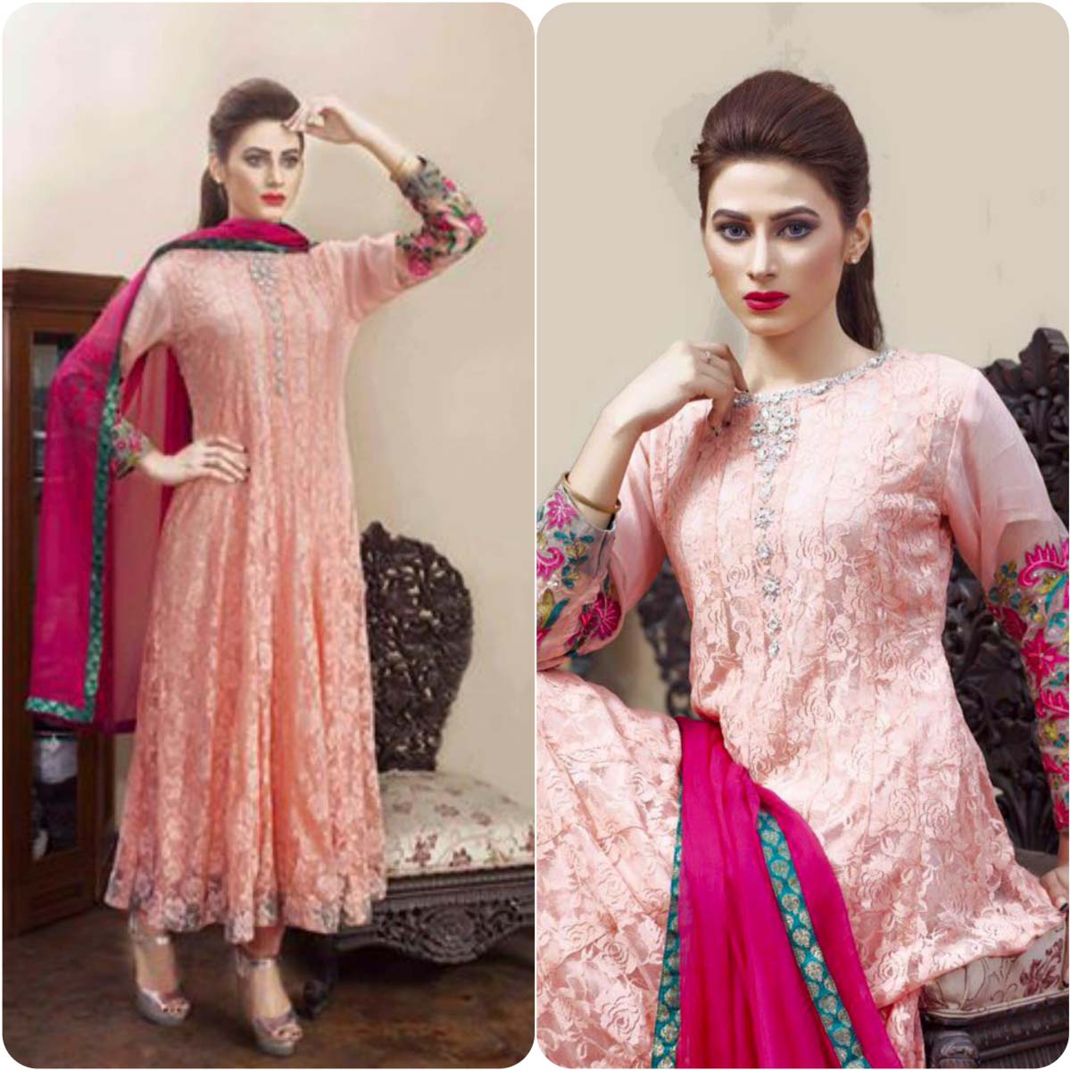 ShaPosh Embroidered Casual and Formal Dresses Collection 2016-2017 (5)