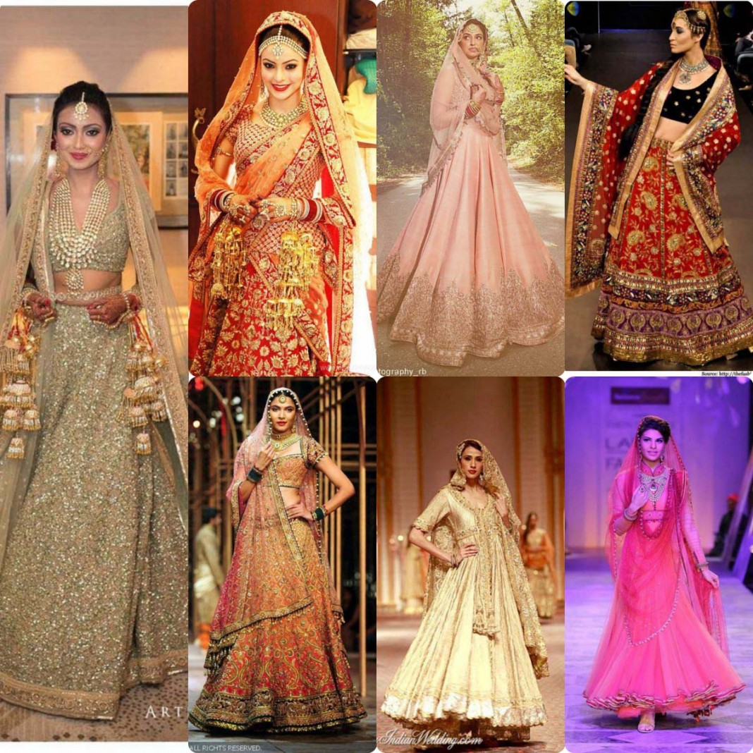 LatesT Indian bridal dresses trneds