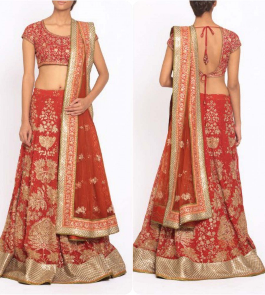 Ritu Kumar Indian Bridal Dresses Collection 2016-2017 (21)