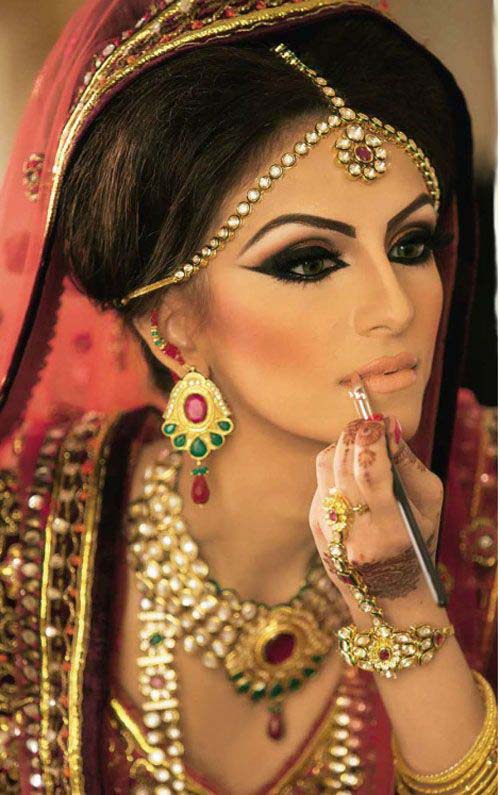Pakistani Best Bridal Makeup Tutorial- Step by Step (29)