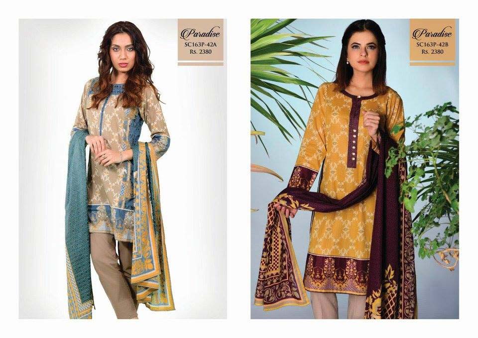 Bonanza Satrangi Lawn Eid Dresses Collection 2016 (2)