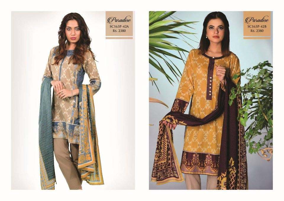 Bonanza Satrangi Lawn Eid Dresses Collection 2016 (4)