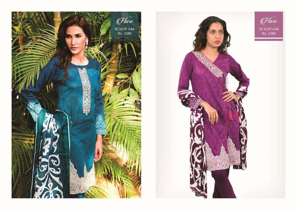 Bonanza Satrangi Lawn Eid Dresses Collection 2016 (7)