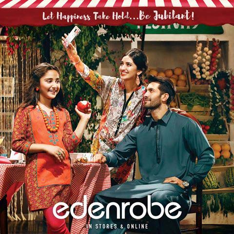 Eden Robe Festive Eid Collection for Men and Women 2016