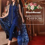 Gul Ahmed Festive Eid 2016 Embroidered Chiffon Collection (1)