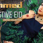 Gul Ahmed Festive Eid Dresses Embroidered, Silk, Lawn and Chiffon Collection 2016 (1)