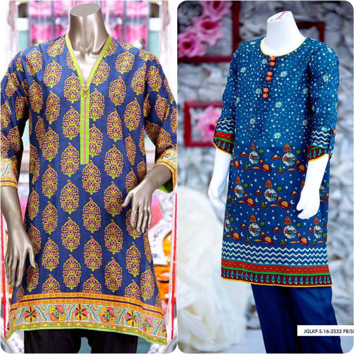 Junaid Jamshed Embrodiered Lawn Festive Eid Collection 2016-2017 (24)