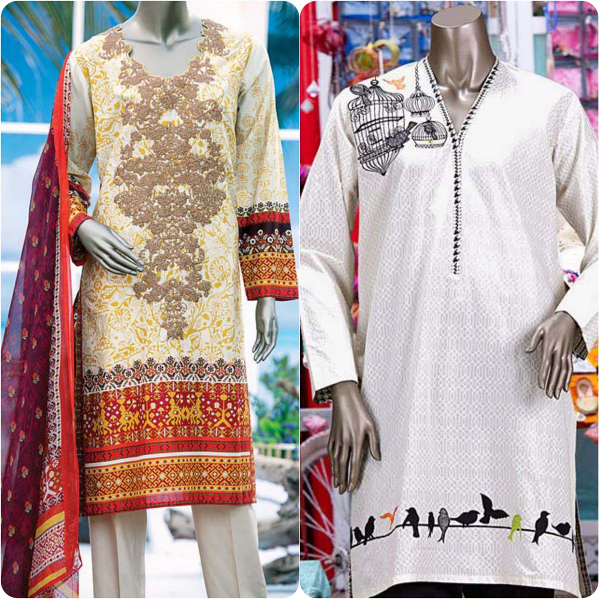 Junaid Jamshed Embrodiered Lawn Festive Eid Collection 2016-2017 (27)
