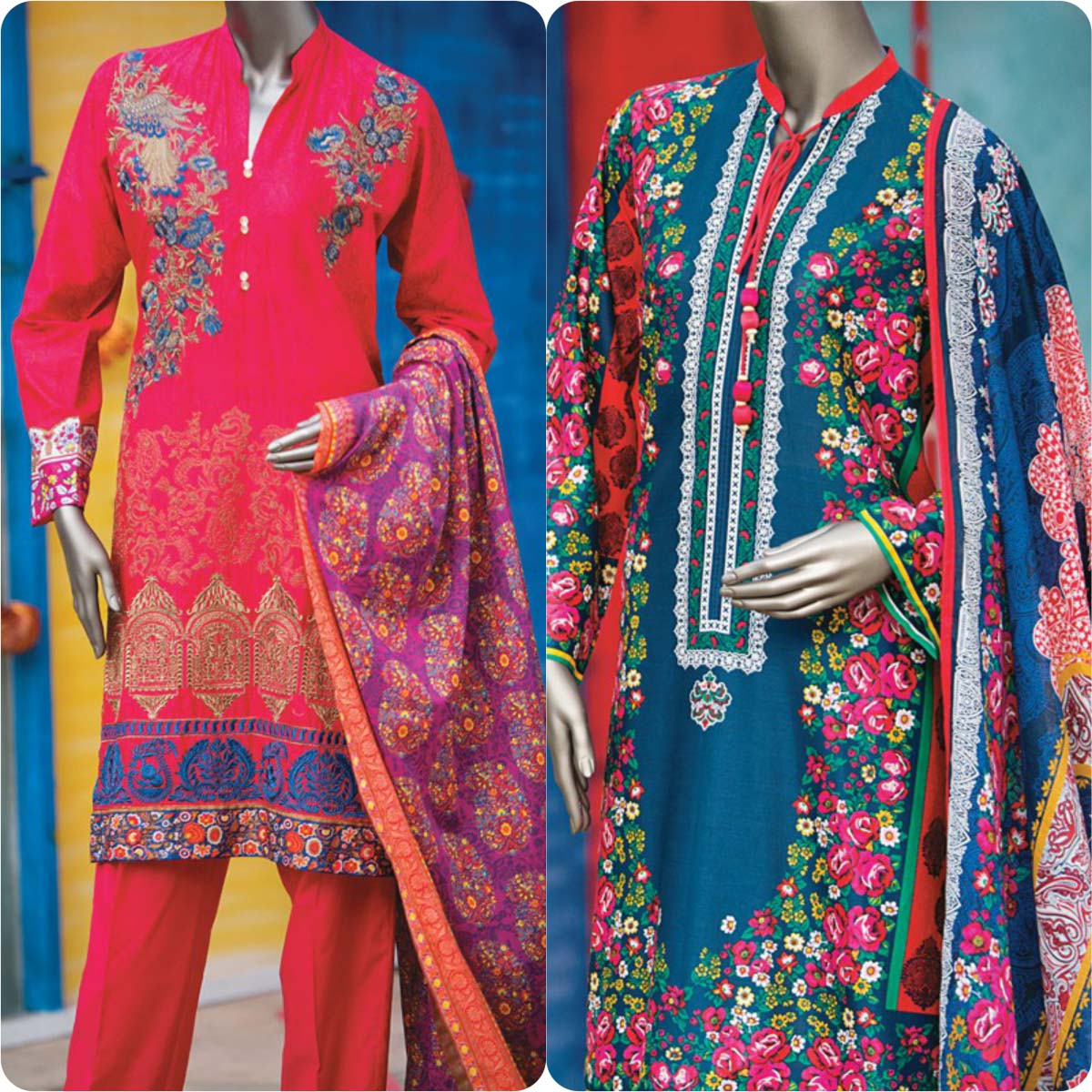 Junaid Jamshed Embrodiered Lawn Festive Eid Collection 2016-2017 (35)