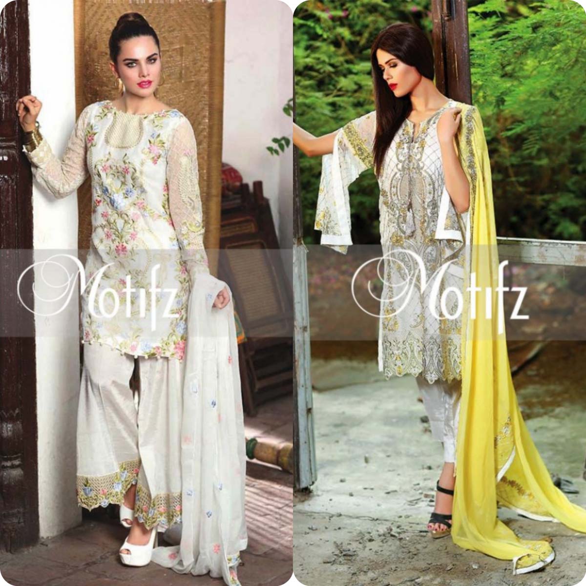 Latest Motifz Embroidered Crinkle Chiffon Eid 2016 Collection for Women (7)