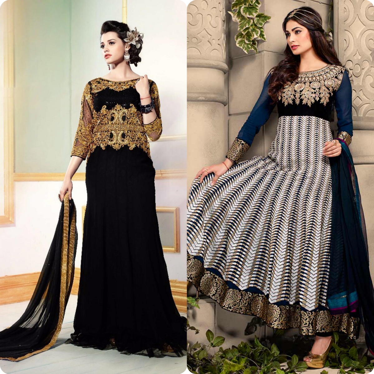 Maxi Style Anarkali Dresses Designs Collection for Women (2)