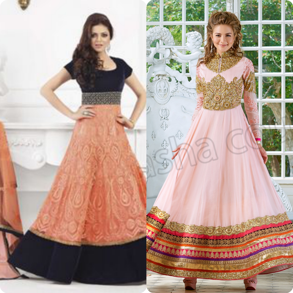 Maxi Style Anarkali Dresses Designs Collection for Women (4)