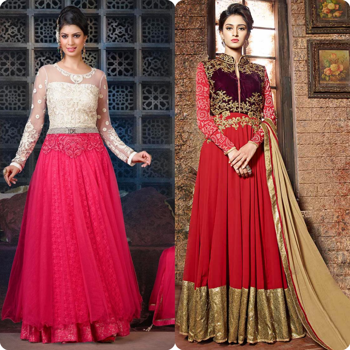 Maxi Style Anarkali Dresses Designs Collection for Women (6)