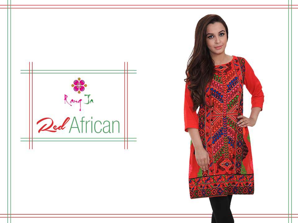 Rang Ja Colorful and Trendy Eid Collection for Girls 2016