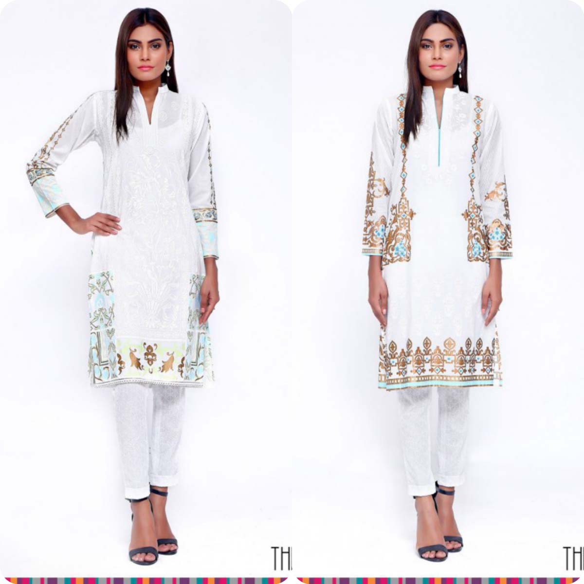 Stylish Embroidered Eid KurtisTunics for Girls By THREDZ 2016-2016 Complete Look-Book (11)