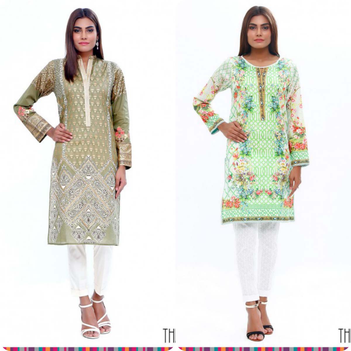 Stylish Embroidered Eid KurtisTunics for Girls By THREDZ 2016-2016 Complete Look-Book (9)