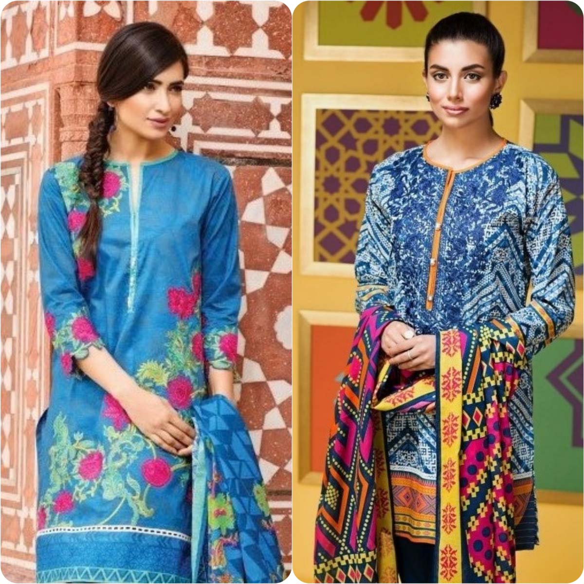 Stylish Embroidered Eid Suits Collection By Khaadi 2016-2017 (8)