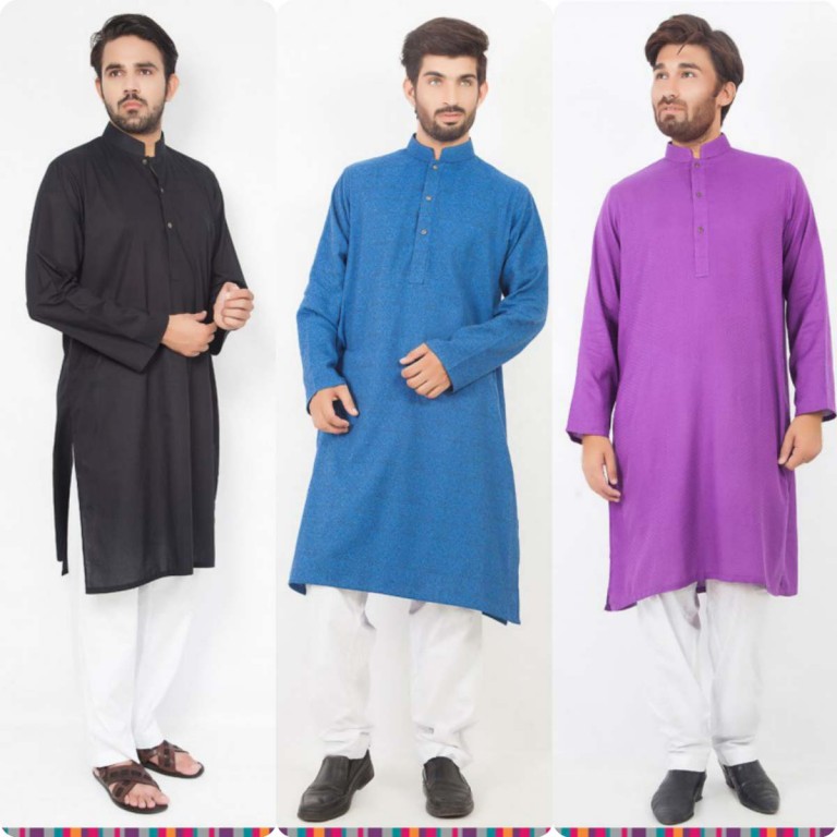 Thredz Menswear Summer Eid Kameez Shalwar/kurta Designs Collection 2016-2017