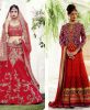 Beautiful Bridal Wear Lehenga Choli Dresses Design Collection 2016-2017 (23)
