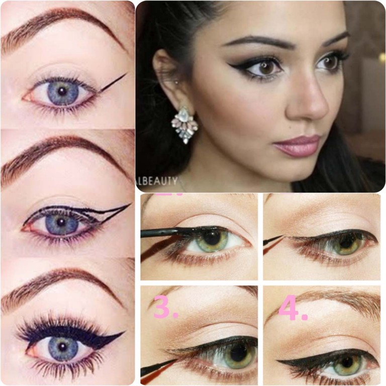DIY 5 Different Eyeliner Styles For Beginners With Steps & Complete Tutorial