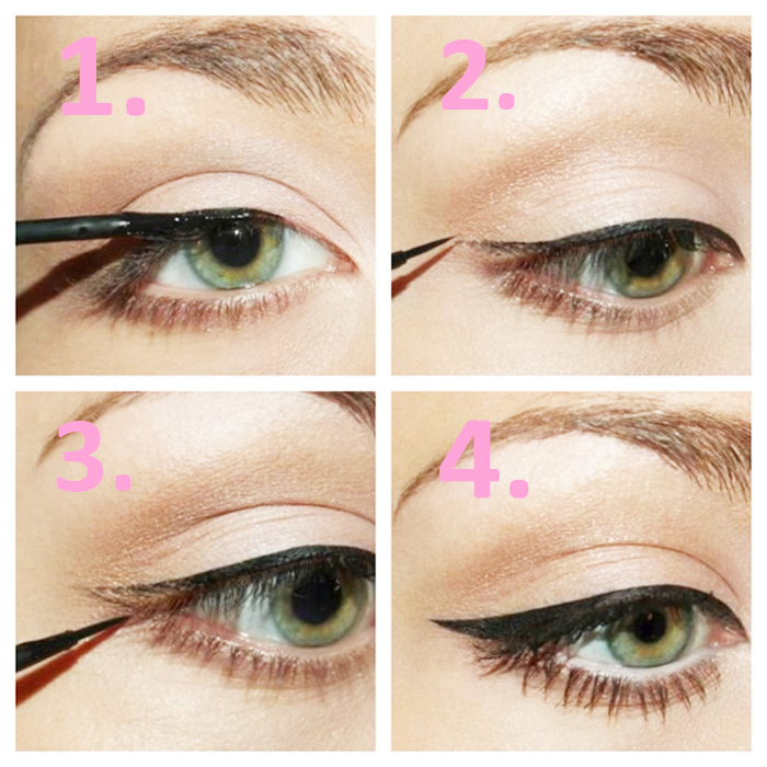 DIY 5 Different Eyeliner Styles For Beginners With Steps & Complete Tutorial (9)