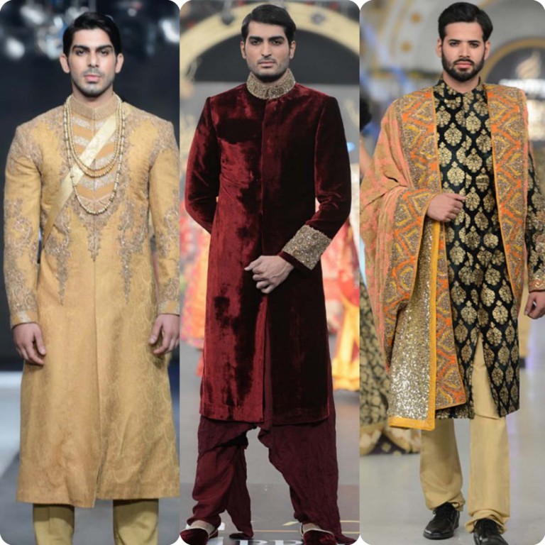 HSY Men Wedding Wear Sherwani Designs 2016-2017
