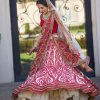 How To Set Bridal Dupatta Draping Style of Bridal Dupatta (22)