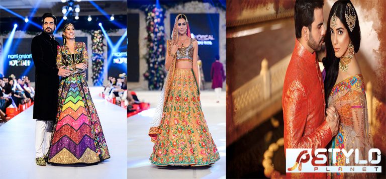 Nomi Ansari Bridal Wear Collection Ft-Junaid Khan  & Maya Ali 2016-17
