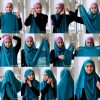 Top 20 latest And Stylish Hijab Tutorial For Girls 2016-2017 (6)