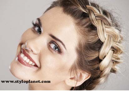 How to Make French Braid Step by Step French Top Knot Tutorial With Pictures (20)