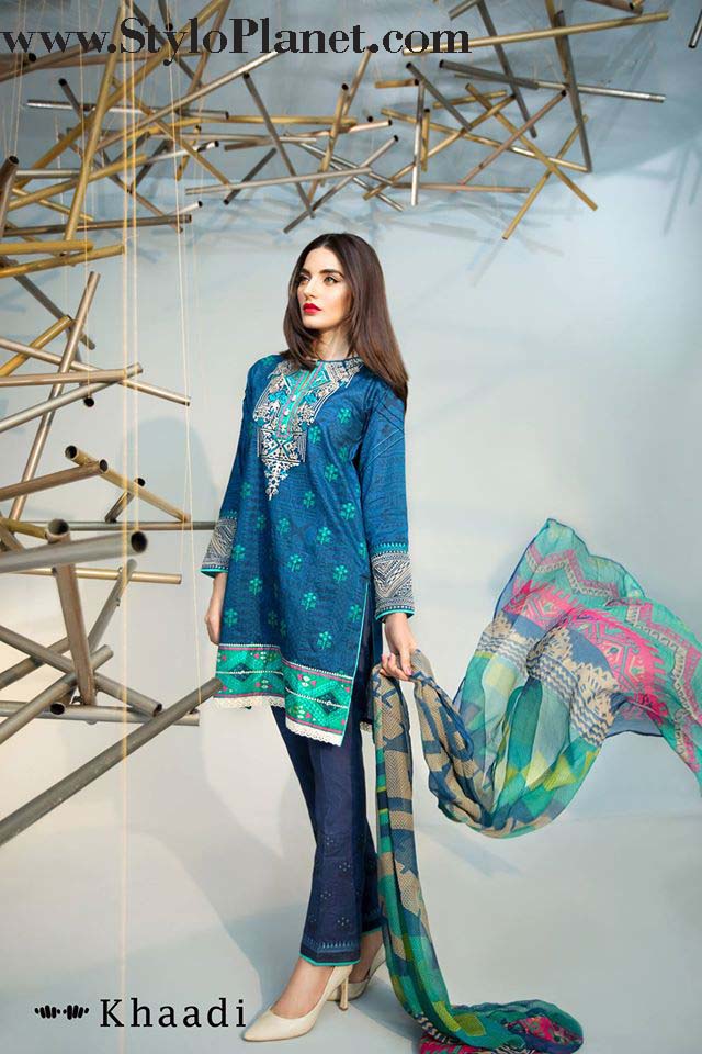 Khaadi Luxrious Festive Eid Collection 2016-2017 Designs for Women (11)