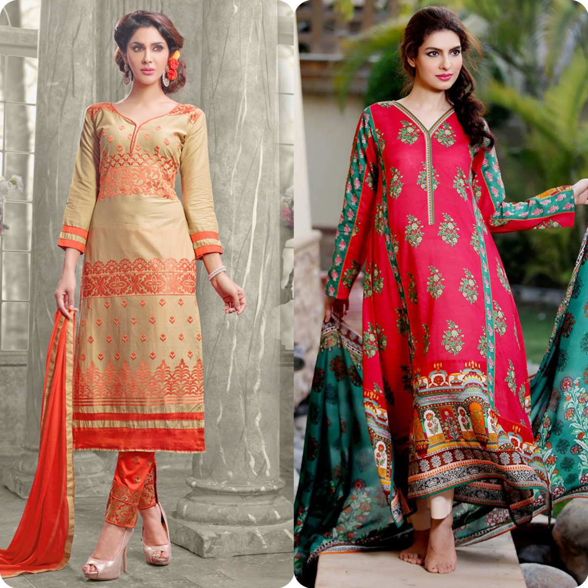 Latest Straight Pant Suits Dresses Design Collection for Women 2016-2017 (11)