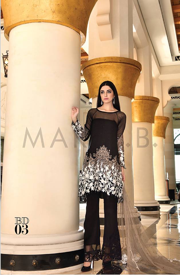 Maria.b Mbroidered Eid Dresses Designs 2016-2017 Collection  (11)