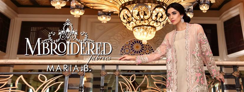 Maria.b Mbroidered Eid Dresses Designs 2016-2017 Collection  (16)