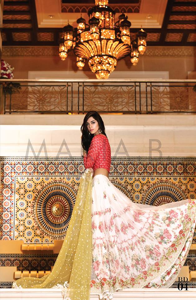 Maria.b Mbroidered Eid Dresses Designs 2016-2017 Collection  (3)