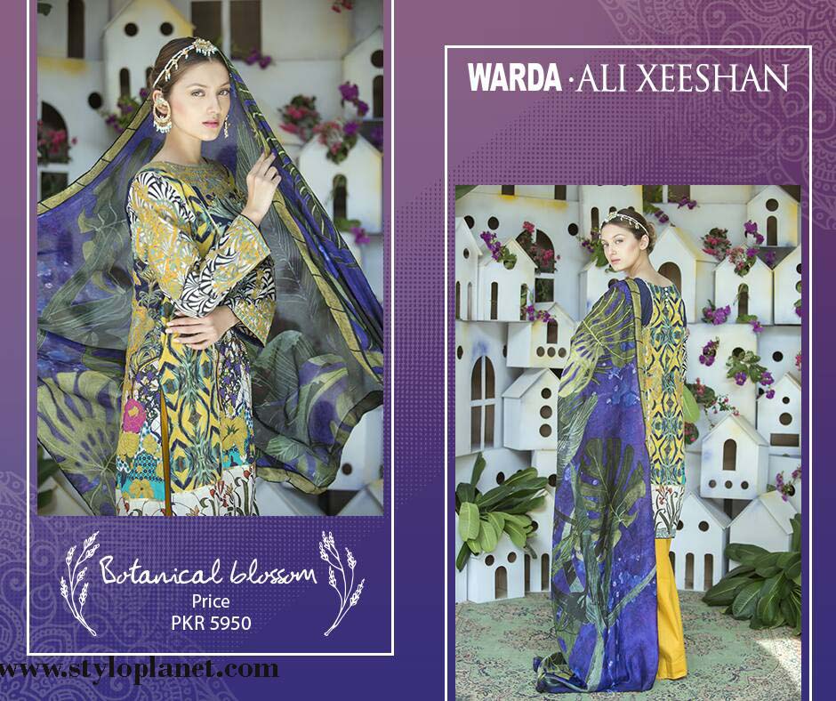 Warda.Ali Xeeshan Luxrious Eid Collection for Women 2016-2017 (13)